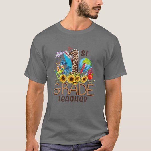 フローラ第1級先生新学期テアック Tシャツ (正面)