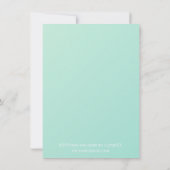 フローラ第1通信招待状 招待状 (裏面)