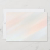 フローラ第8誕生日招待状春モダンスタイル 招待状 (裏面)