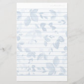 フローラ筆記紙日付裏打ち紙 便箋 (正面)