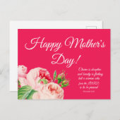 フローラ箴言31母の日はがき ポストカード (正面/裏面)