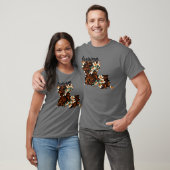 フローラ米国州地図 Tシャツ (ユニセックス)