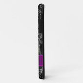 フローラ糖スカルと蝶 Case-Mate iPhoneケース (裏面/左)