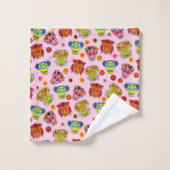 フローラ糖スカル バスタオルセット (ウォッシュタオル)