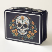 フローラ糖スカル メタルランチボックス (裏面)