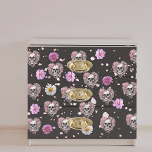 フローラ糖ハートスカルデコページ