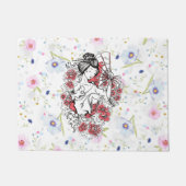 フローラ系 ドアマット (正面)