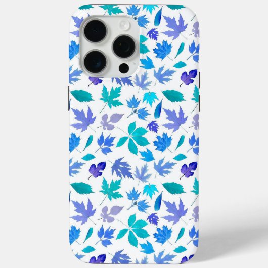 フローラ紅葉パターンデザイン-36566 Case-Mate iPhoneケース (裏面)