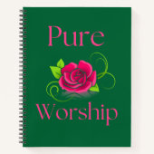 フローラ純礼拝用ノート ノートブック (正面)