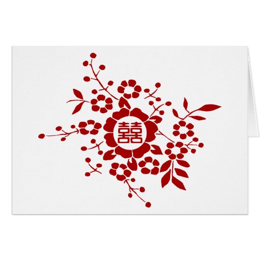 フローラ紙カット – ホワイトダブル幸せ (正面横)