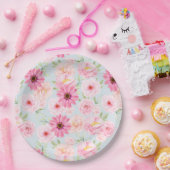 フローラ紙プレート ペーパープレート (パーティー)