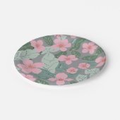 フローラ紙プレート ペーパープレート (アングル)