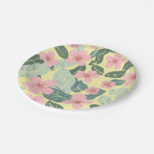 フローラ紙プレート ペーパープレート (アングル)