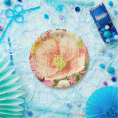 フローラ紙プレート ペーパープレート (パーティー)