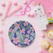 フローラ紙プレート ペーパープレート (パーティー)