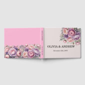 フローラ素晴らしをテーマにした結婚式のゲストブック ゲストブック (全面)