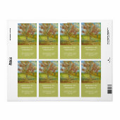 フローラ素晴らしアカスタムートのパーソナライズ ラベル (フルシート)