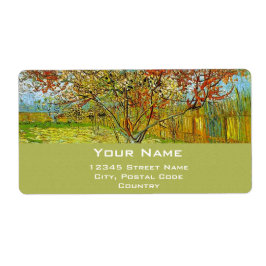 フローラ素晴らしアカスタムートのパーソナライズ ラベル