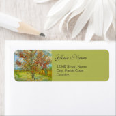 フローラ素晴らしアカスタムートのパーソナライズ ラベル (インサイチュ)