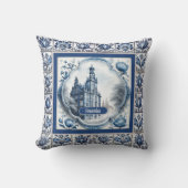 フローラ素晴らしパレスchinoisery toileモノグラム クッション (正面)