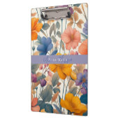 フローラ素朴なカラフルボヘミア植物学 クリップボード (左)