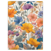 フローラ素朴なカラフルボヘミア植物学 クリップボード (裏面)