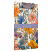 フローラ素朴なカラフルボヘミア植物学 クリップボード (右)