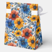 フローラ素朴なファッションレトロパターン フェイバーボックス (裏面)