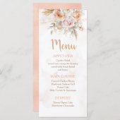 フローラ素朴は彼女の優れた誕生日ではない メニュー (正面/裏面)