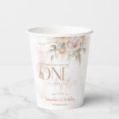 フローラ素朴は彼女の優れた誕生日ではない 紙コップ (裏面)