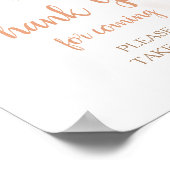 フローラ素朴は感謝してくれない ポスター (角)