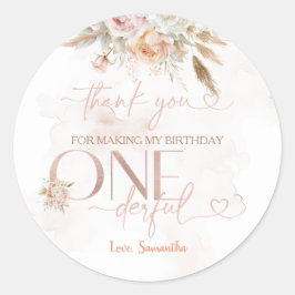 フローラ素朴は感謝してくれない ラウンドシール