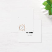 フローラ素朴イヤリングジュエリー表示カード (デスク)