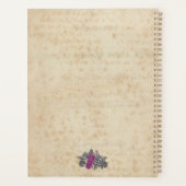 フローラ素朴インスパイア学校 プランナー手帳 (裏面)