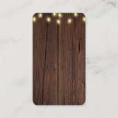 フローラ素朴イースターエッグベイビーシャワー エンクロージャーカード (裏面)