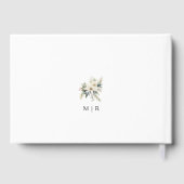 フローラ素朴ウィンターウェディングゲストブック ゲストブック (裏面)