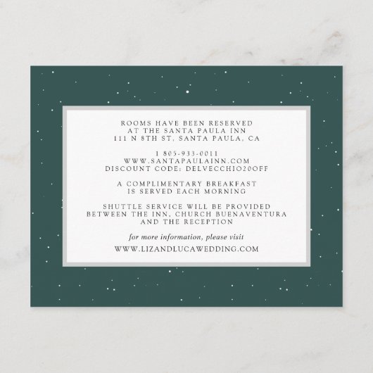 フローラ素朴ウィンターウェディングゲスト詳細 エンクロージャーカード (裏面)