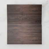 フローラ素朴ウッドサンフラワーズグリーナリーバーンデイジー プレイスカード (内部開封)