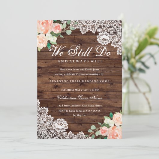 フローラ素朴ウッドレース発願リニューアル記念日 招待状 (スタンド正面)