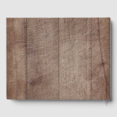 フローラ素朴ウッド結婚ズ ゲストブック (裏面)