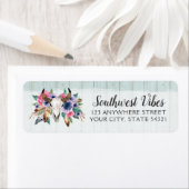 フローラ素朴カウスカルボヘミアン差出人住所 ラベル (インサイチュ)