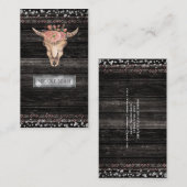 フローラ素朴カウスカルボホシックグラムカスタム 名刺 (正面/裏面)