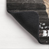 フローラ素朴カウスカルボホシックグラムシルバーウッド マウスパッド (コーナー)