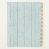 フローラ素朴カウースカルウォーターカラーウッドボホシック プランナー手帳 (裏面)