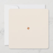 フローラ素朴カボチャHappy Thanksgiving Card カード (裏面)