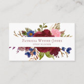 フローラ素朴カラーマルサラ 名刺 (正面)