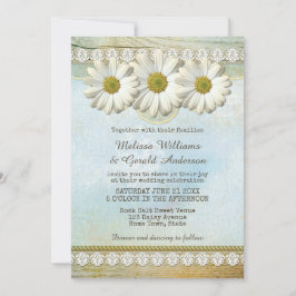 フローラ素朴カントリー結婚式招待状 招待状