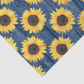 フローラ素朴サンフラワーズブルーティッシュペーパー 薄葉紙 (詳細)