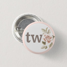 フローラ素朴シャビーシックバラ2nd誕生日パーティー 缶バッジ