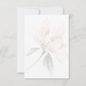 フローラ素朴ニュートラル色の保存日付 セーブザデート (裏面)